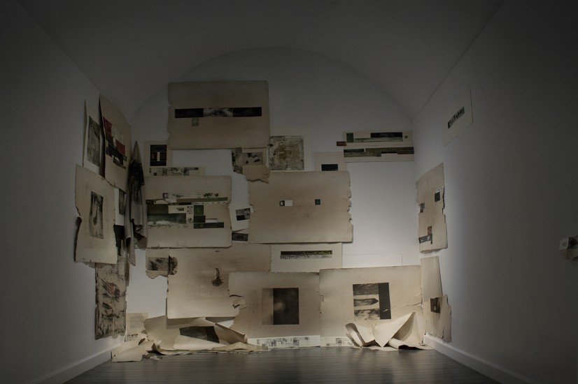 Szuflady | instalacja, intaglio | 2012
